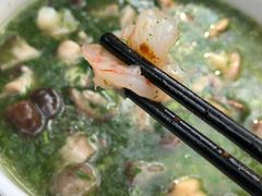 荠菜香菇虾仁-莹珠阁·私房菜