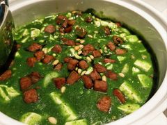 雪花牛肉绿麻婆豆腐-桂满陇·海市蜃楼·黑金(国金店)