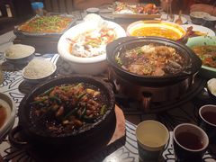 酱爆石锅蛙-绿茶餐厅(同成街华联店)