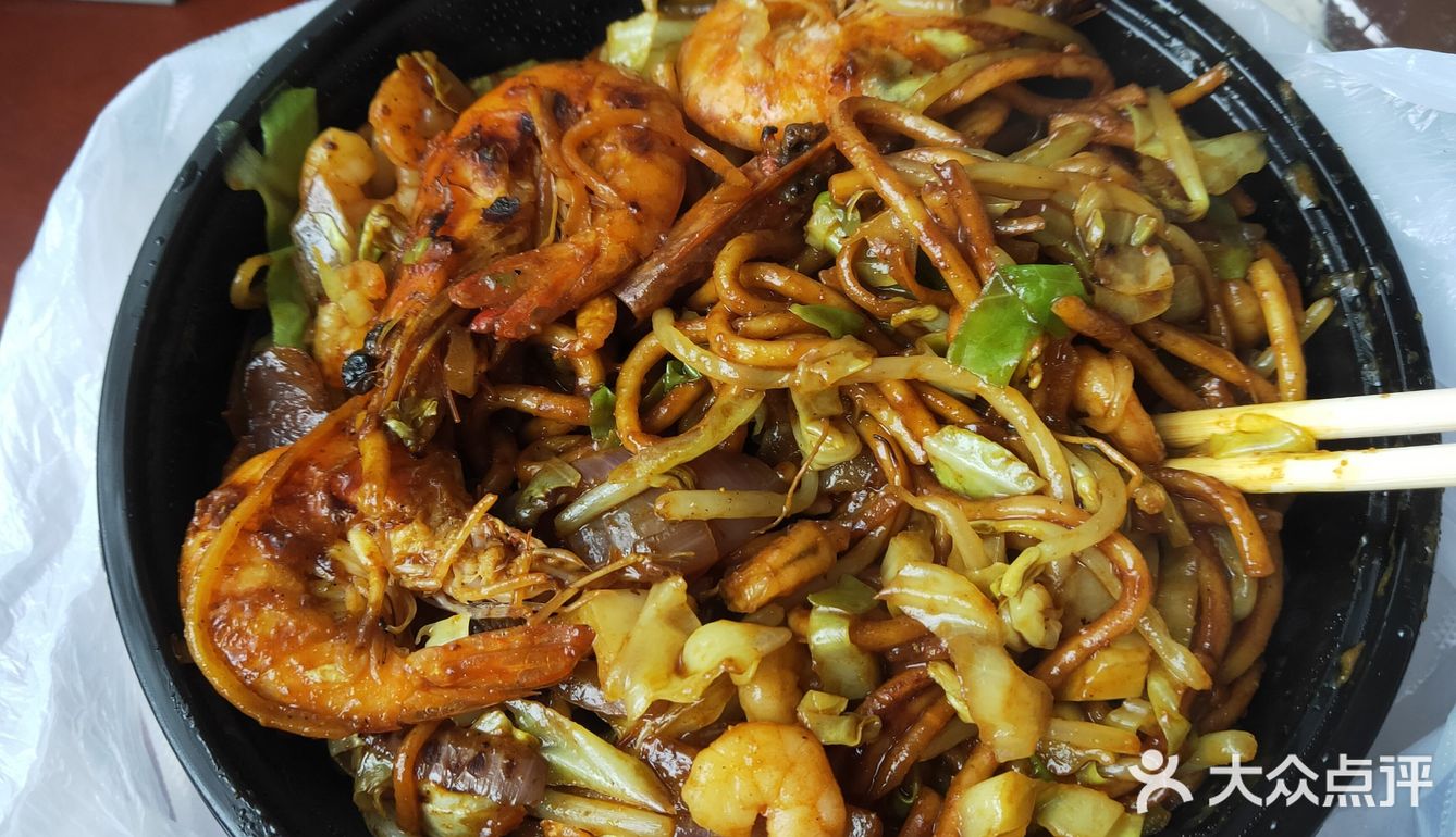 海鲜咖喱面料很足！味道一般