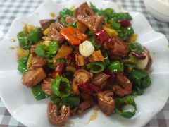尖椒肥肠-瑜瑜饭馆