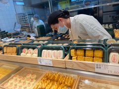 面包甜点陈列柜-泸溪河桃酥(西直门凯德店)