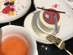 燕麦樱桃慕斯-朱迪小铺.半糖奶油蛋糕(海汇港店)