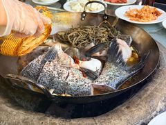 -姥家大锅台水库渔家