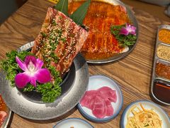 -明洞阿姨·韩式酱蟹烤肉·创意料理(三元桥店)