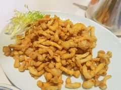 咸蛋黄焗白玉菇-润记·广东餐馆(苏州中心店)