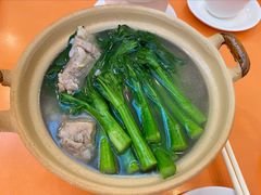 咸猪骨煲菜心-雅苑餐厅(朝天路店)