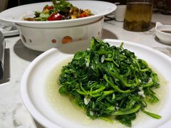 蒜泥茼蒿-品大伍·食之道品伍味(汪海店)