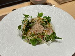温泉蛋沙拉-香樟花园法式铁板烧(恒隆广场店)