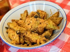 肉松冰川茄子-荆九爷爆炒桥头三嫩(浙大店)