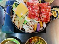 芝士肥牛年糕火锅-Meet Sun韩式大排档(五一广场7MALL店)