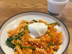 布拉塔芝士烤南瓜意式螺蛳面-Wagas沃歌斯(汇智店)