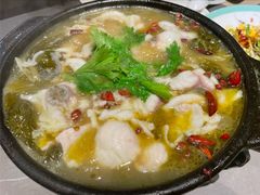 砂锅酸菜乌鱼片-陶德砂锅(蜀汉路店)