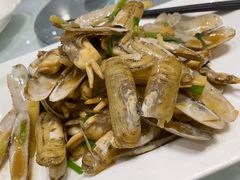姜葱炒蛏子-香融府·烤鸭·家常菜(马家堡路店)