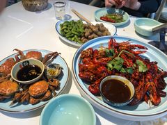 -嗨辣小聚·盘锦河蟹·海鲜烧烤龙虾(盘锦十年好店)