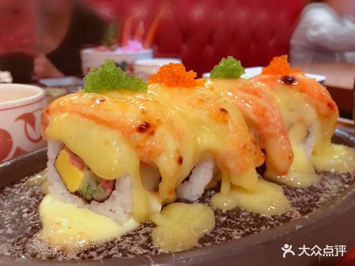 响·原志料理(高德店)芝士三文鱼卷定食图片 - 第8张