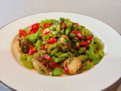 老虎菜拌扇贝-郑庄脂渣海鲜楼(九水路店)