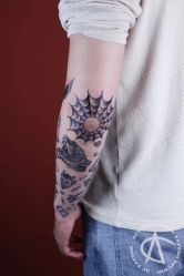 手臂-AC TATTOO 纹身