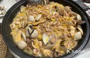 Steamed Chicken with Clams