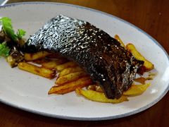 烧烤猪肋排伴烟熏茄子酱-FISH&POTATO Cō(地中海美食 万象城店)
