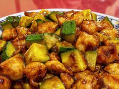 酱爆鸡丁-北大地皖峰饭馆