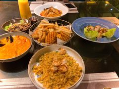 罗勒泰国虾膏炒饭-五合院·整点烤肉