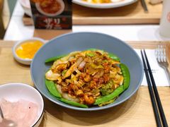 麻辣小龙虾炒乌冬面套餐-池奈·咖喱蛋包饭(熙地港店)