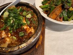 石锅烧猪脑-新蜀会四川豆花(五羊店)