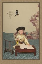 点击看大图 -后宫·古装汉服京剧儿童亲子全家福摄影