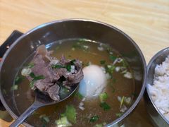 -吉林延边牛肉汤饭，大冷面