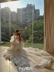 点击看大图 -予白婚纱礼服馆