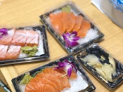 三文鱼刺身-林妈妈村·日式料理(宝山万达店)