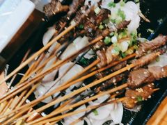烤羔羊肉串-木屋烧烤(万德庄店)