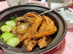 花菇鲍汁扣鹅掌-誉八仙酒楼(静安大悦城店)