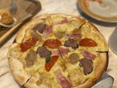 德式肉肠蘑菇披萨-G+KITCHEN(龙湖狮山天街店)