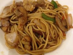 野菌菇鸡肉炒意大利面-菲滋意式餐厅(金华银泰城店)