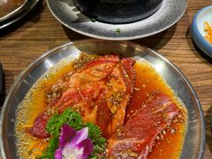 -明洞阿姨·韩式酱蟹烤肉·创意料理(三元桥店)