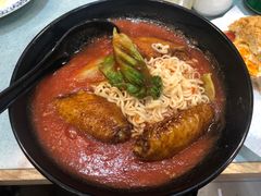 番茄浓汤鸡翅猪扒通粉-华嫂冰室(尖沙咀店)