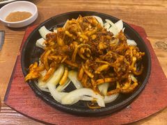 铁板鱿鱼须-喇喇排骨火锅·传统韩式脊骨汤(望京西园总店)