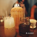 哈哈 另外点的冰拿铁也是不错