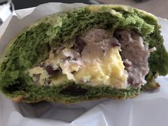 抹茶厚芋泥软软包-LELECHA乐乐茶(上海五角场万达广场店)