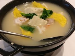 上汤炖蛋饺柴锅豆腐-到家尝北京菜(西坝河店)