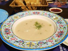 奶油蘑菇汤-莫斯科西餐厅