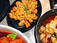 咸蛋黄焗虾球-一棠龙虾(徐家汇城开YOYO店)