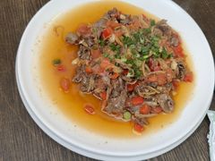 德宏酸木瓜炒牛肉-小喜客·云南特色菜(纳西庭院店)