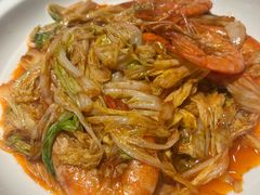 大虾烧白菜-1937青岛老味道·海肠捞饭·青岛菜(大鲍岛栈桥店)