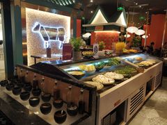 自助取餐区-空之介寿喜烧·和牛放题(恒隆广场店)