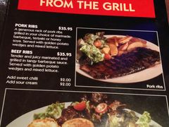 菜单-Pancakes on the rocks(Darling Harbour)