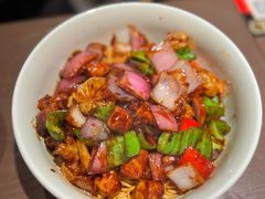 虾仁牛肉拌面-王繁星面馆(西安熙地港店)