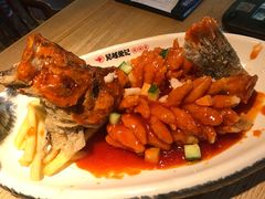 -吴越荣记苏州菜·松鼠桂鱼100%活鱼现做(斜塘老街店)